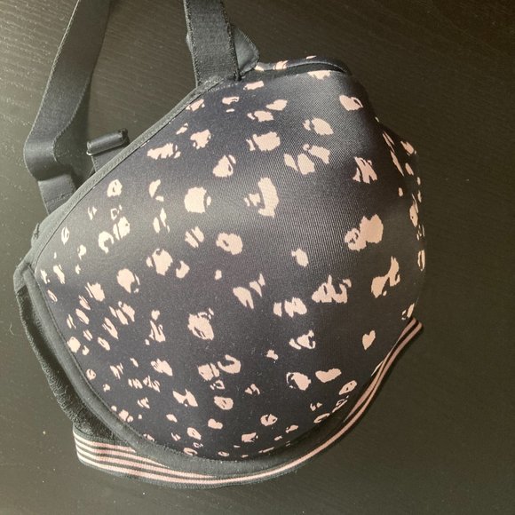 FREYA moulded bra in black and pink(coral) size 32HH - Picture 5 of 6